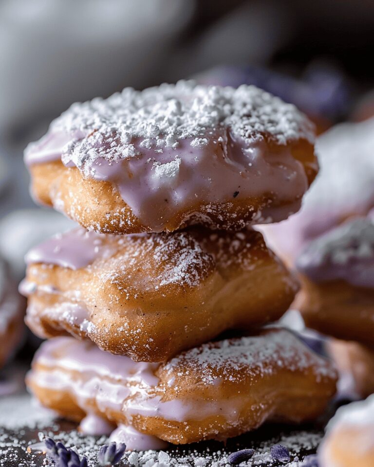 Dreamy Lavender Vanilla Bean French Beignets Recipe