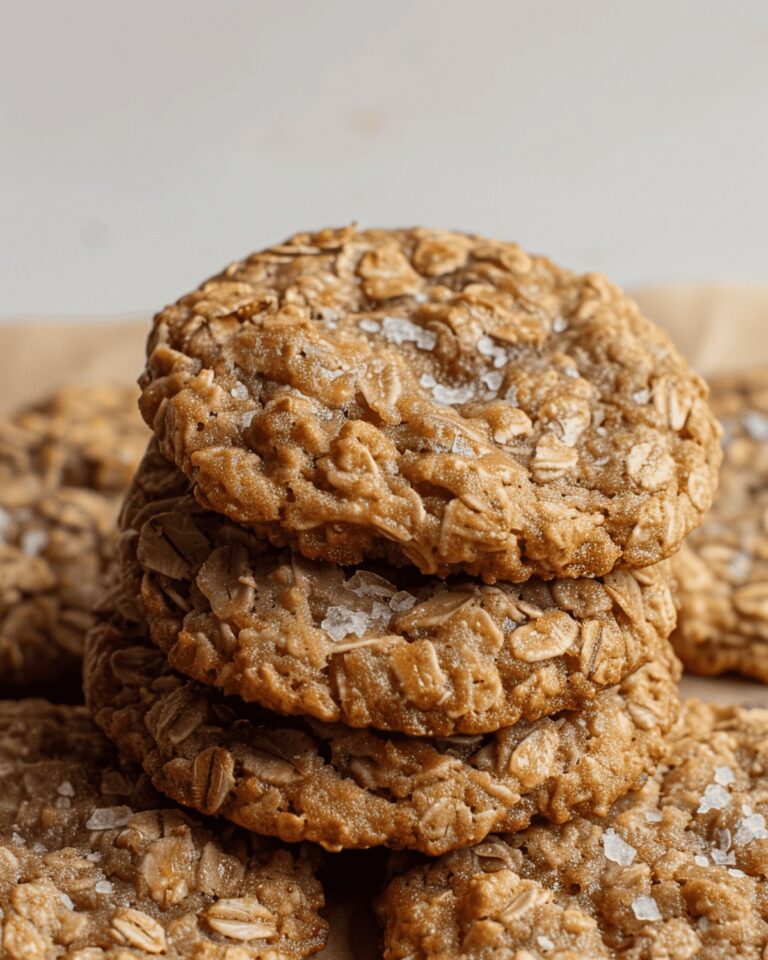 Scrumptious Gluten Free Salted Oatmeal Cookies Recipe