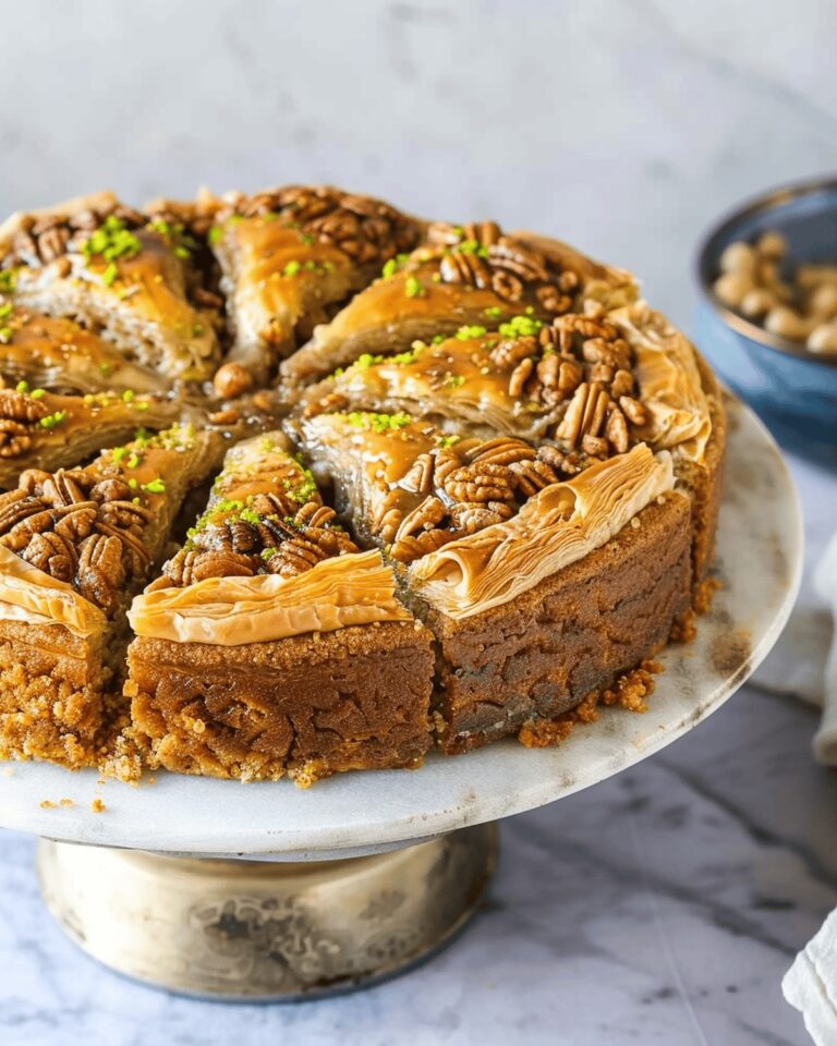 Sweet Baklava Cheesecake Recipe