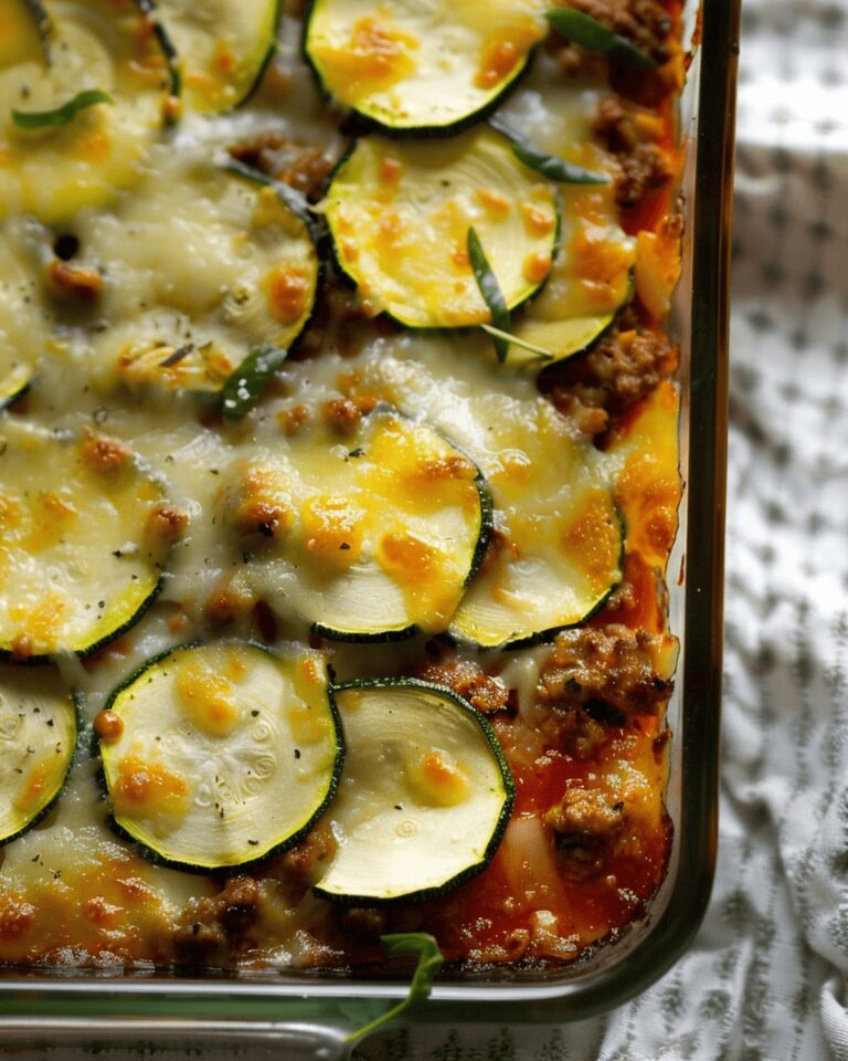 Ground Beef and Zucchini Casserole Recipe