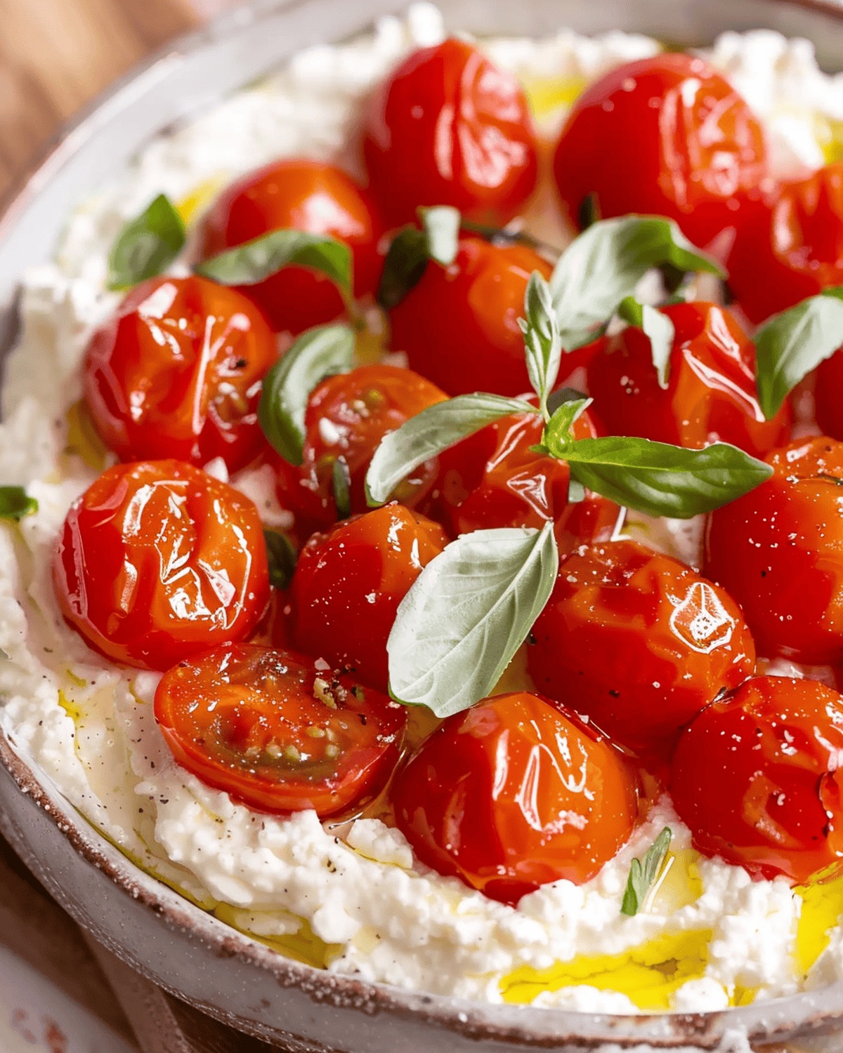 Whipped Chvre And Caramelized Tomato Delight Recipe