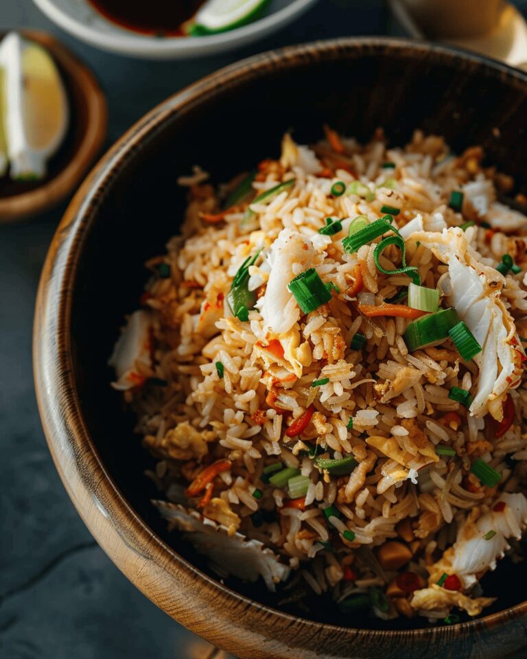Spectacular Thai-Style Crab Fried Rice Recipe