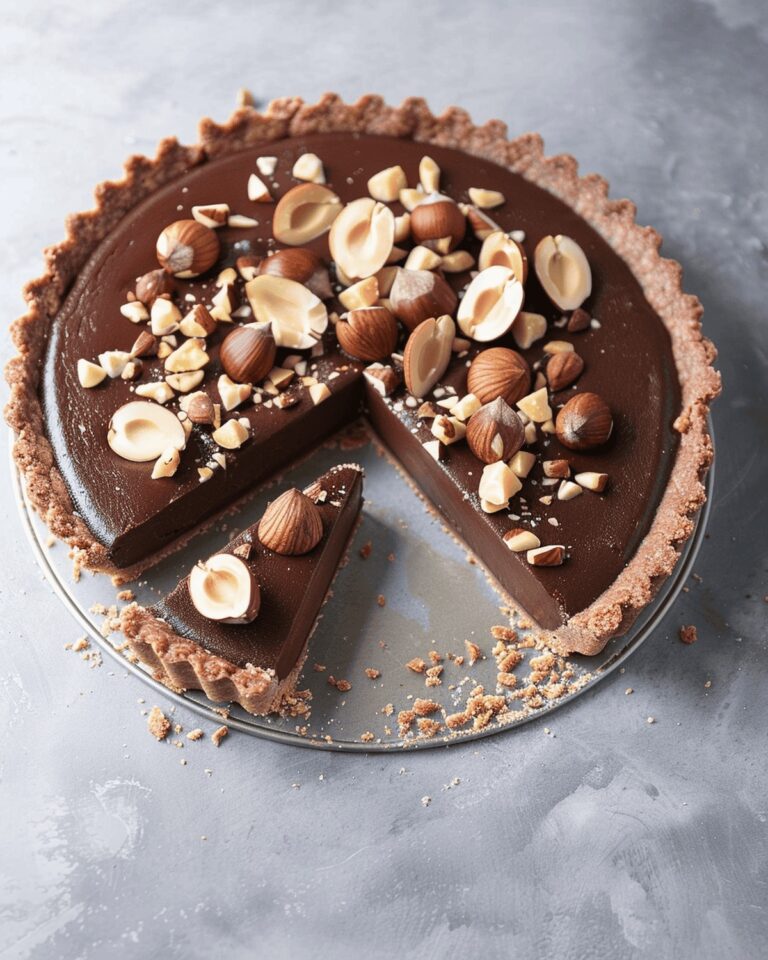 Chocolate Hazelnut Tart Recipe
