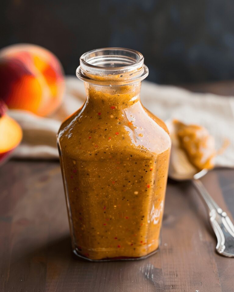 Caribbean Jerk Peach Hot Sauce Recipe