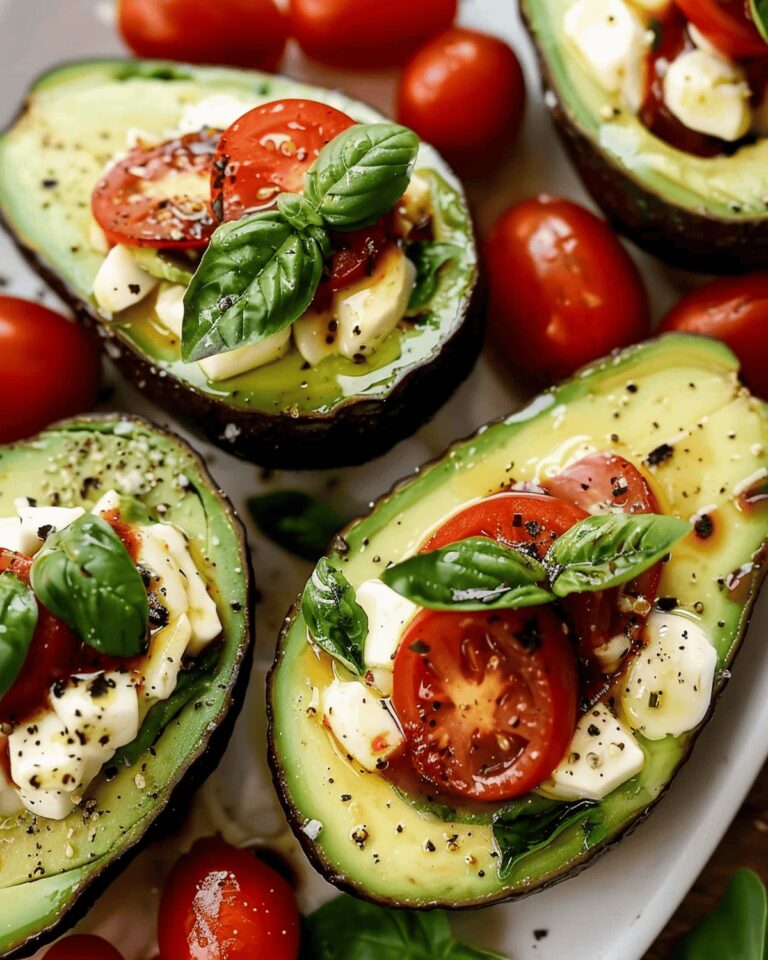 Caprese Stuffed Avocado Recipe