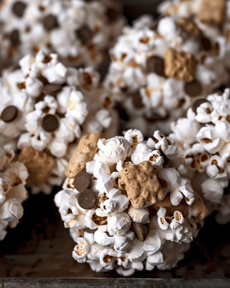 Smores Popcorn Balls Recipe