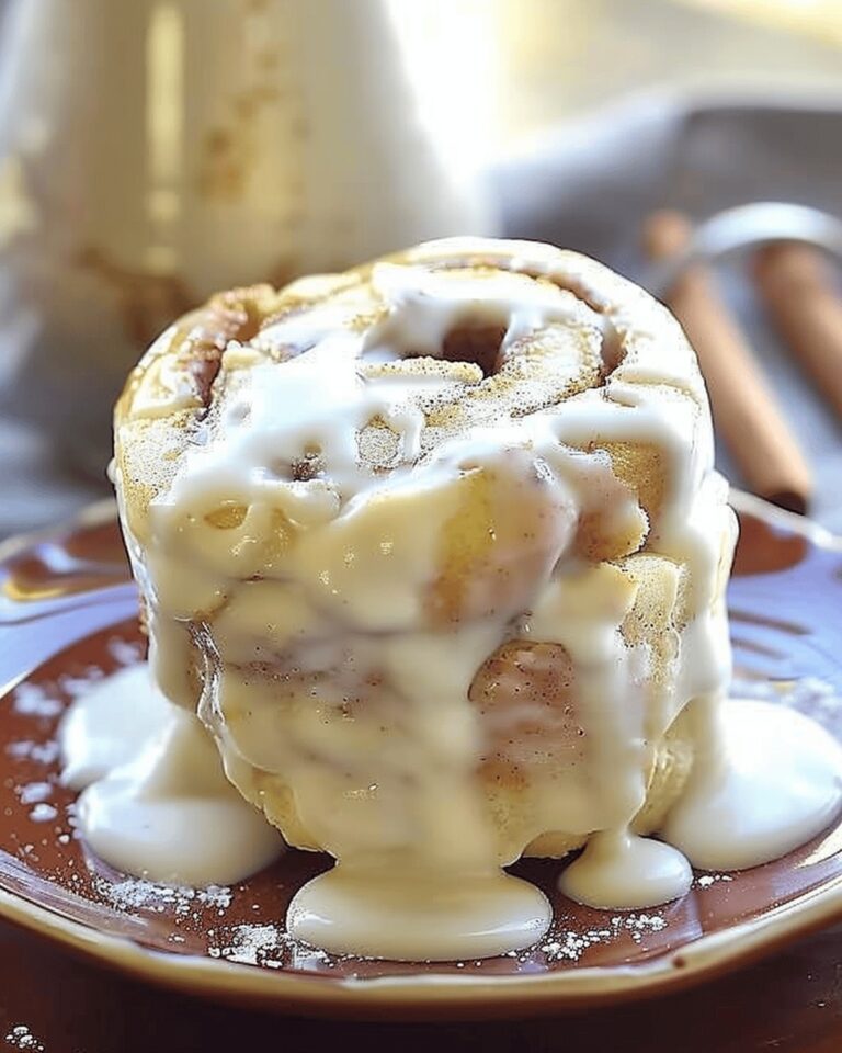 Fluffy Cinnamon Roll in a Mug Recipe