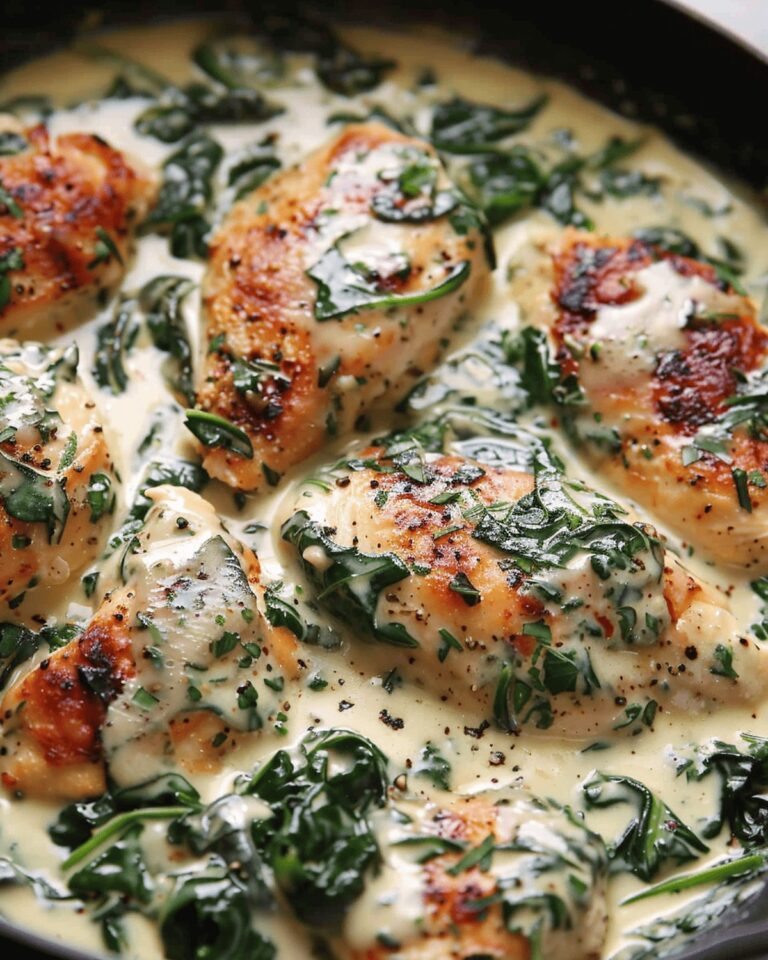 Creamy Spinach Chicken Recipe