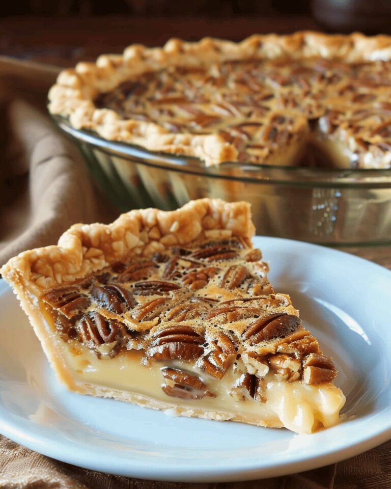 Sweet Condensed Milk Pecan Pie Recipe