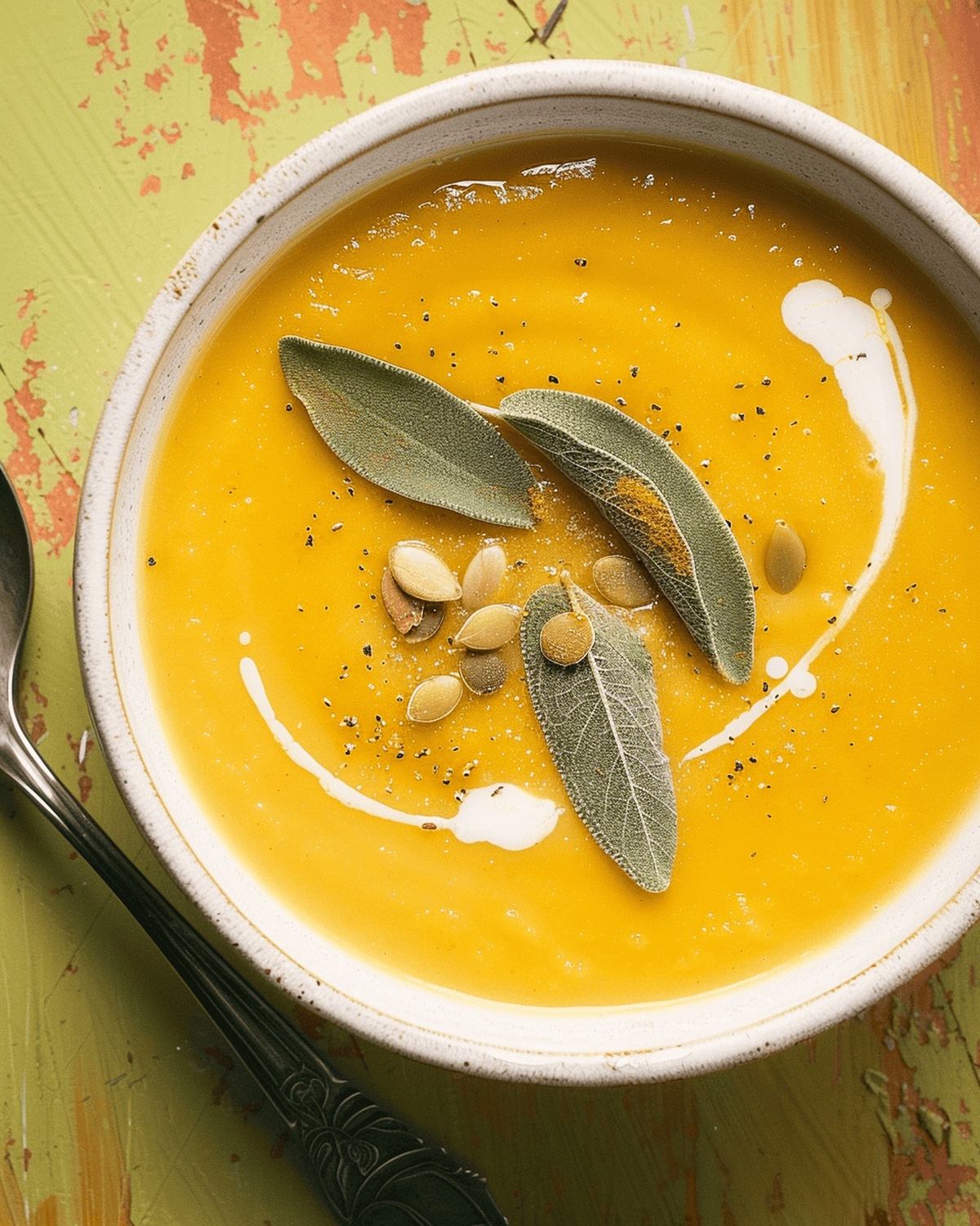 Butternut Squash Soup With Sage Recipe
