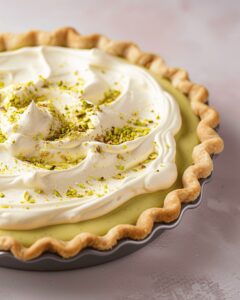 Silky Pistachio Cream Pie Recipe