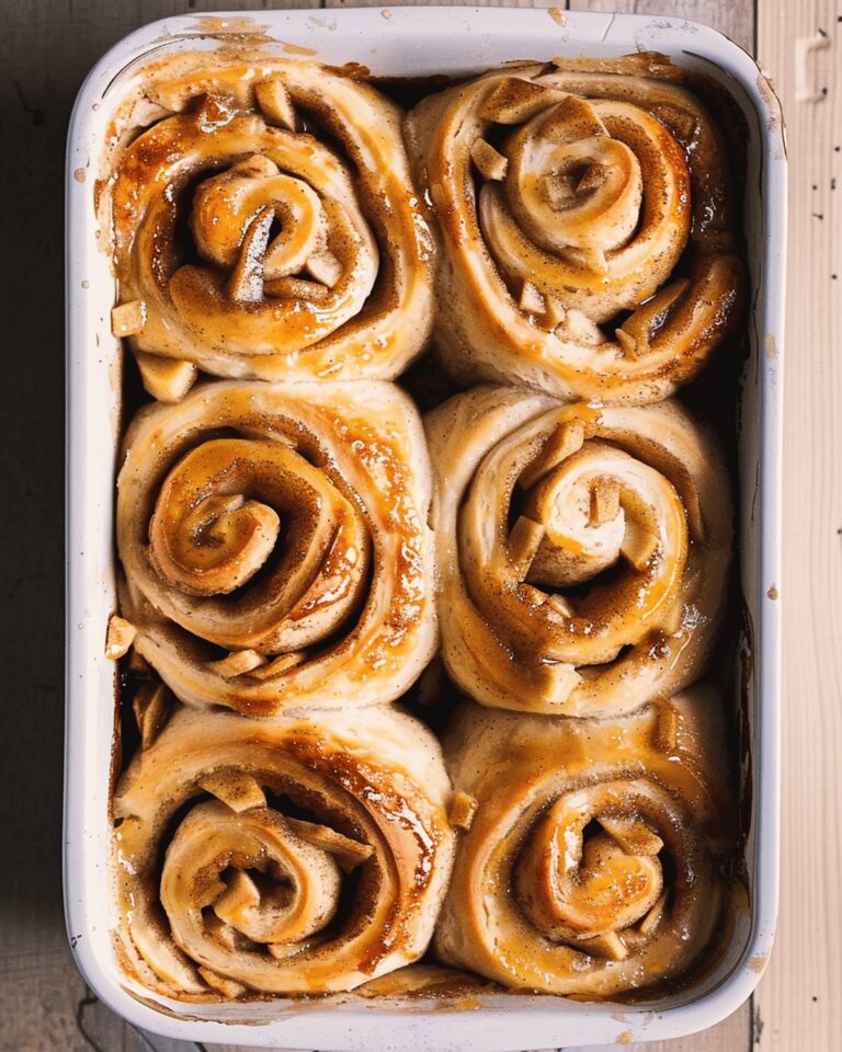 Apple Cinnamon Brioche Rolls Recipe