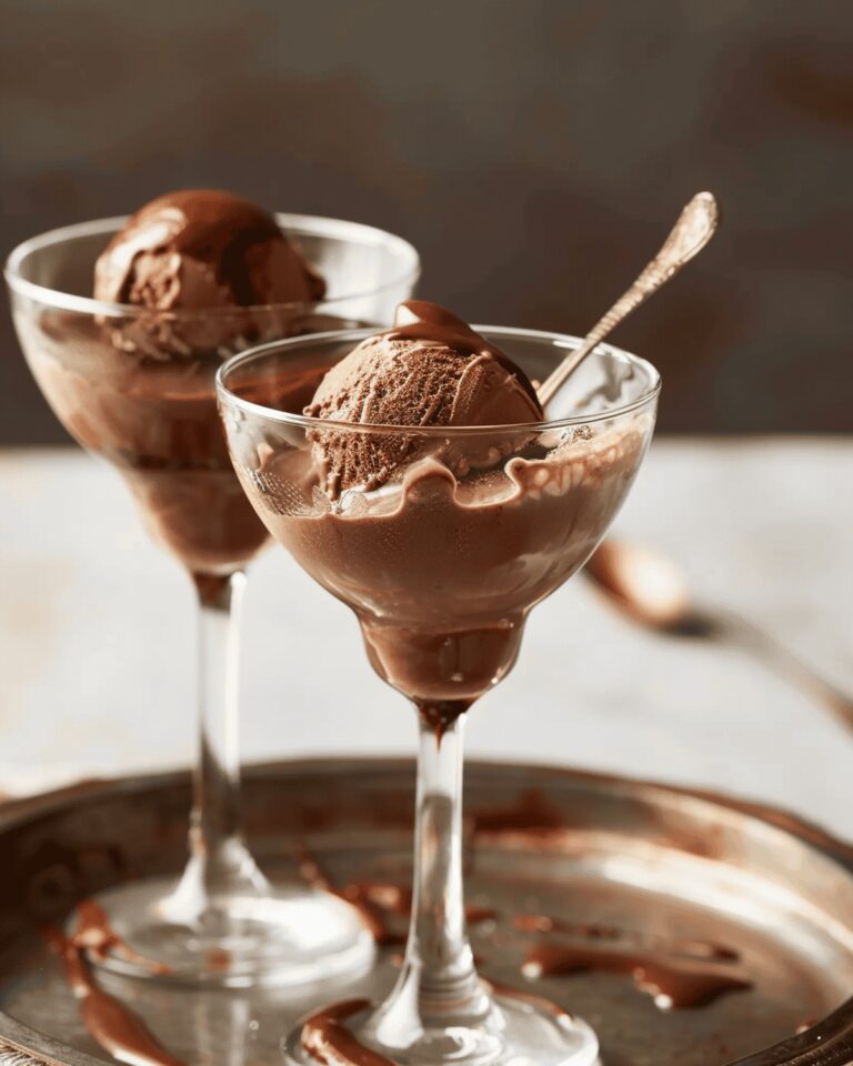 Chocolate Affogato Recipe