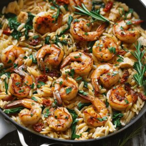 Creamy Shrimp Orzo Recipe