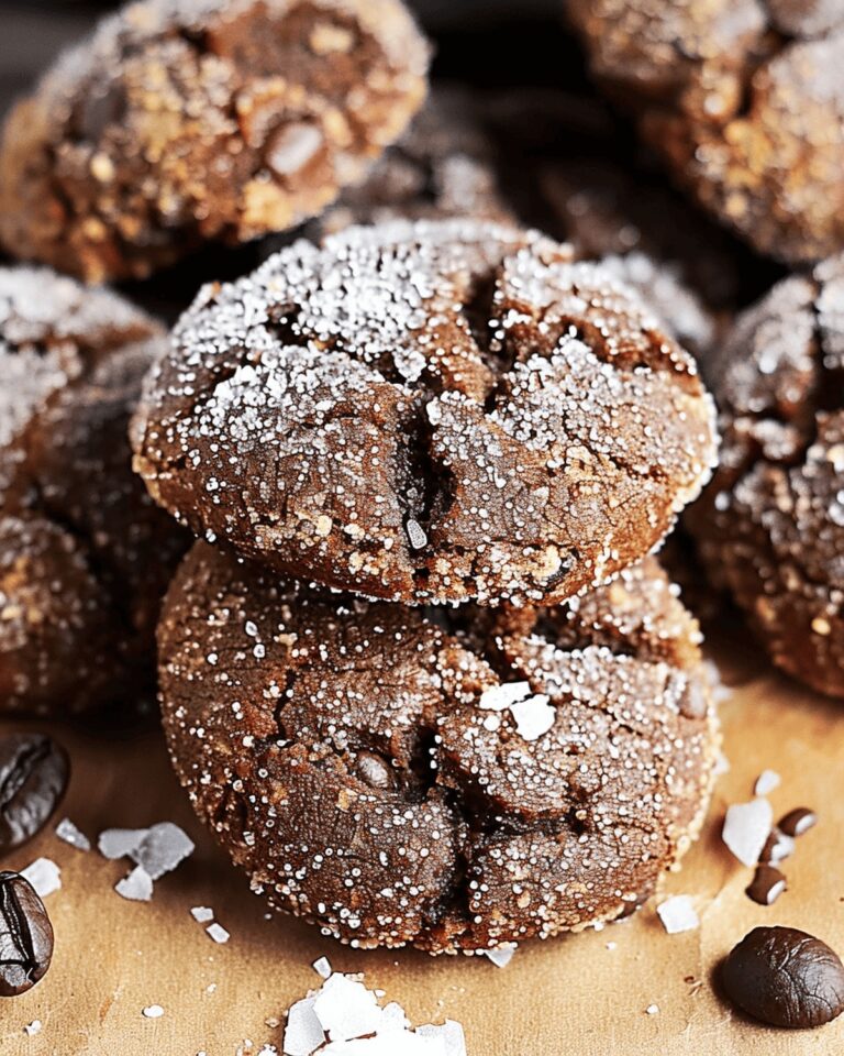 Coffee Cookies (Espresso Mocha Cookies) Recipe