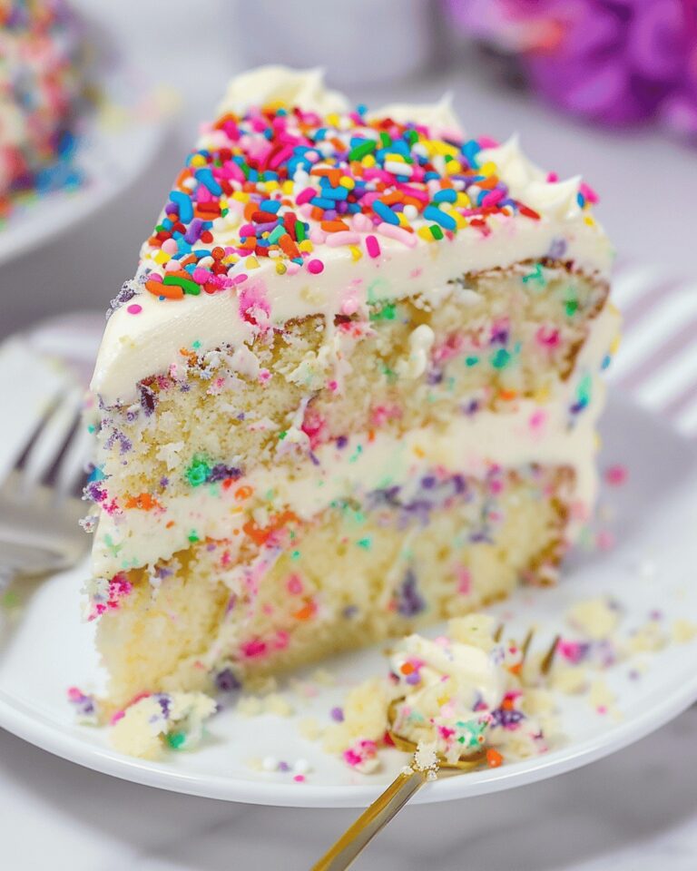 Funfetti Cheesecake Cake Recipe