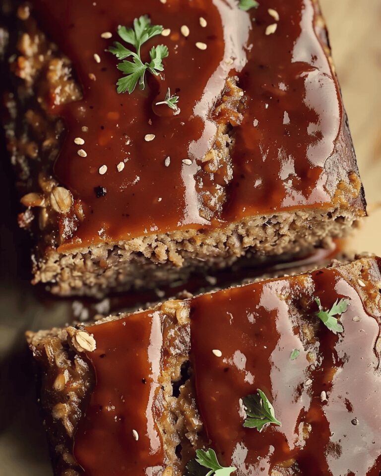 Easy Oatmeal Meatloaf Recipe