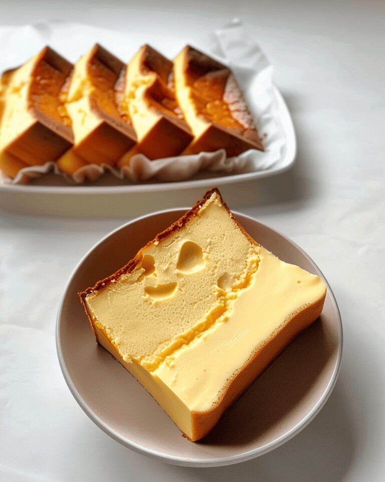 Silky Loaf Pan Basque Cheesecake Recipe