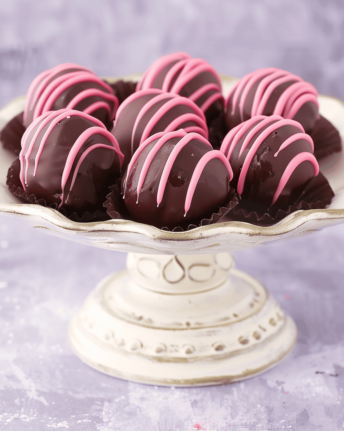 Velvety Chocolate Raspberry Truffles Recipe