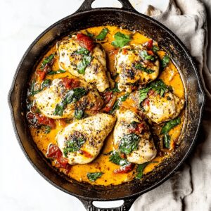 Sun-Dried Tomato Chicken Skillet Recipe