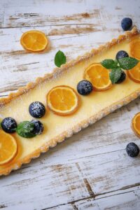 Silky Italian Lemon Mascarpone Tart Recipe
