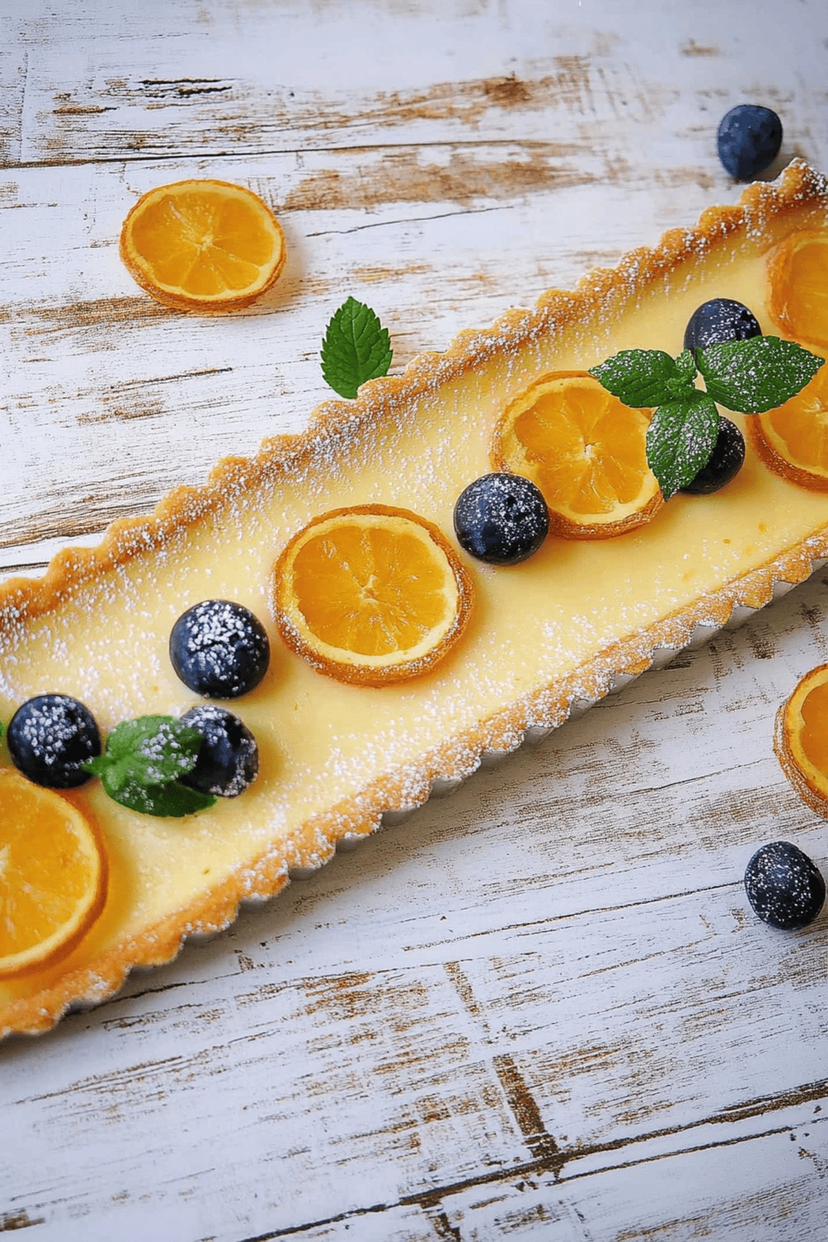 Silky Italian Lemon Mascarpone Tart Recipe