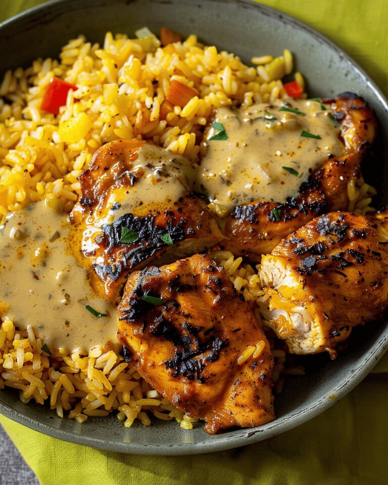 Creamy Peri Peri Chicken With Rice Recipe