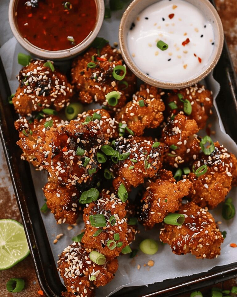 Crispy Teriyaki Cauliflower Wings Recipe