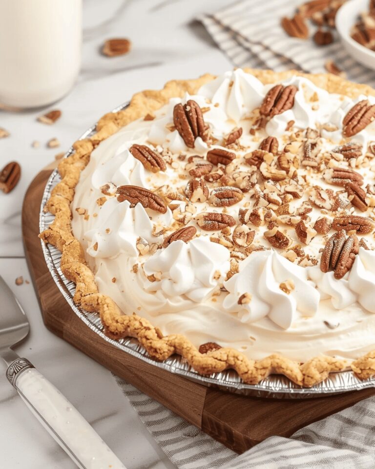 Velvety Pecan Cream Pie Recipe