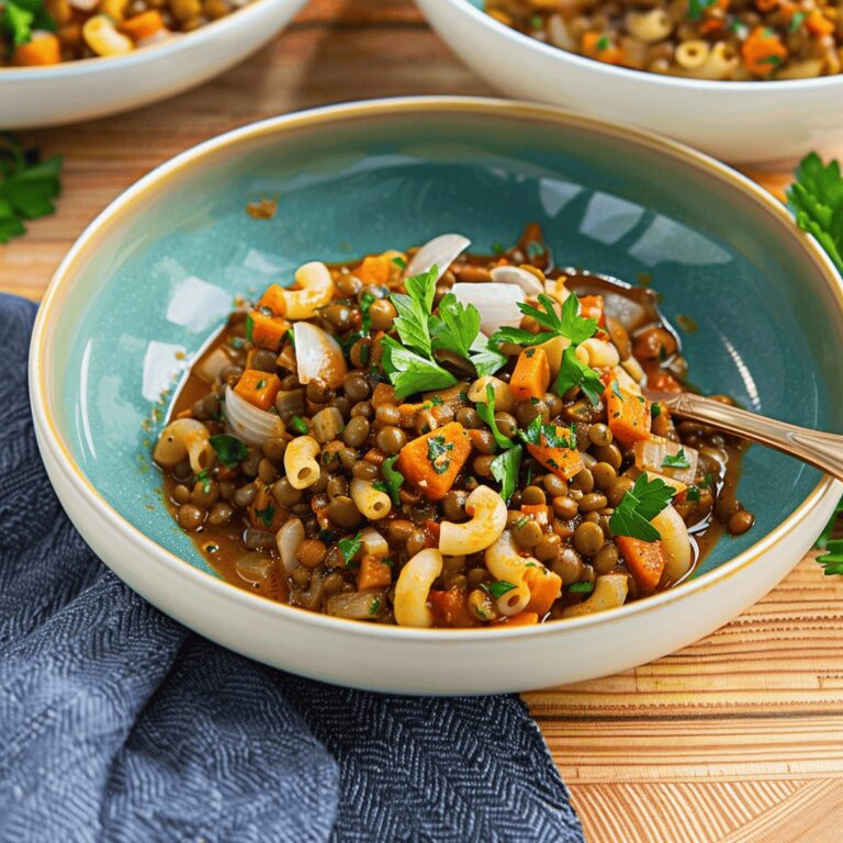 Ethiopian-Style Lenticchie Pasta Recipe