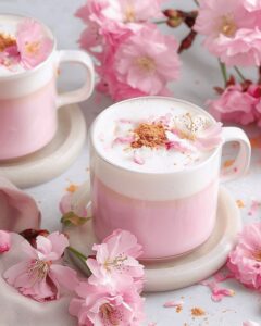 Silky Sakura Latte Recipe