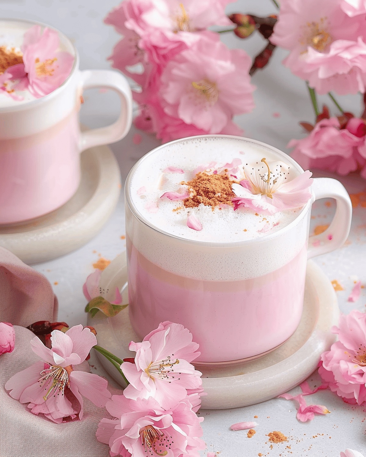 Silky Sakura Latte Recipe