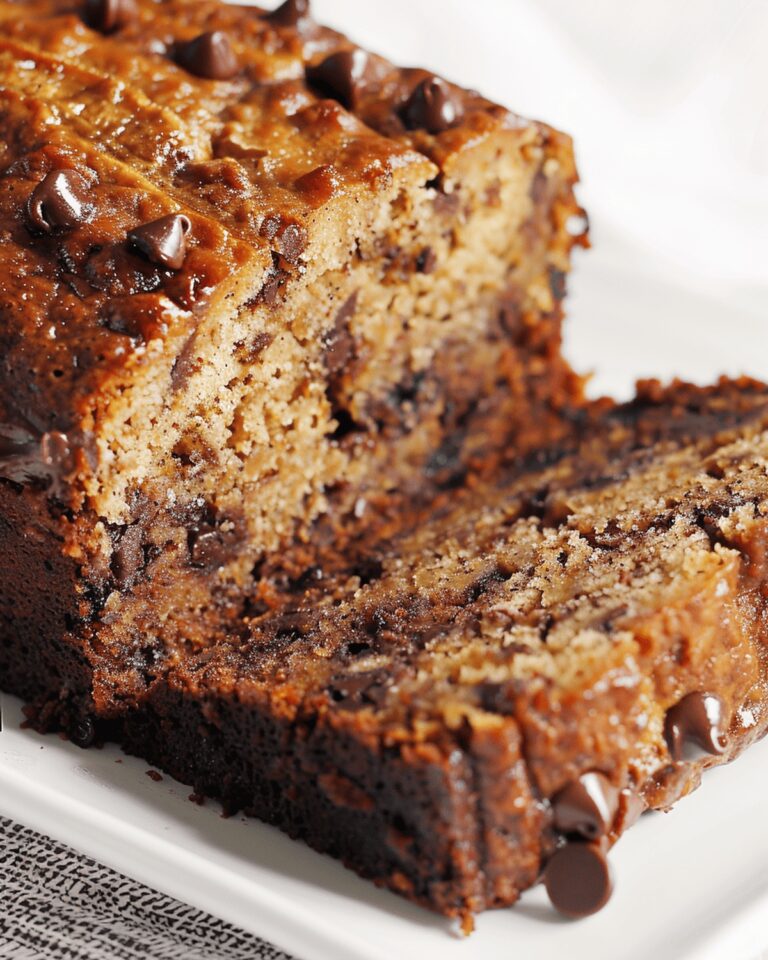 Banana, Chocolate Chip & Muscovado Cake Recipe