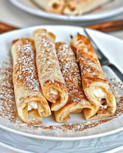 Decadent Keto Crispy Cinnamon Cream Cheese Roll Ups Recipe