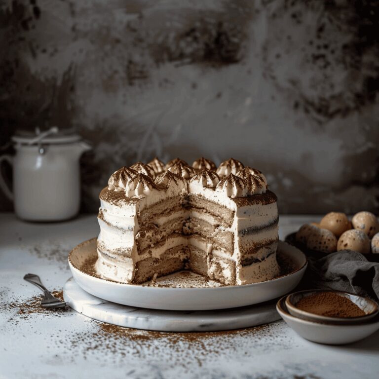 Luscious Tiramisu Cake Recipe