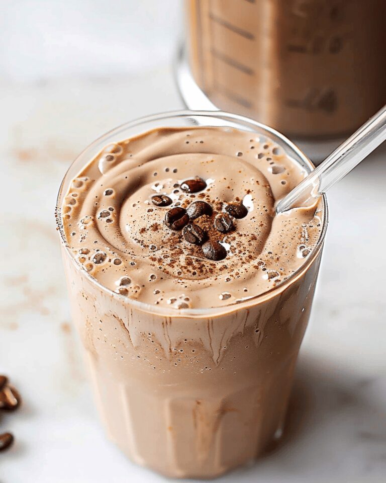 Cool Iced Coffee Breakfast Smoothie Recipe