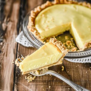 Silky Lemon Butter Pie Recipe