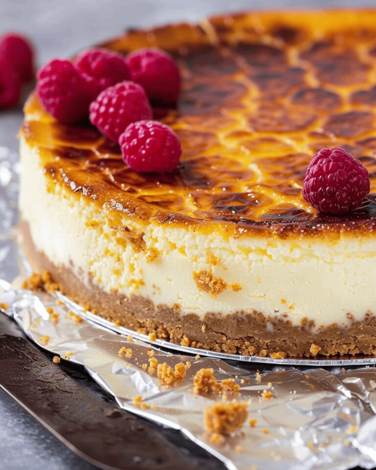 Silky Crme Brle Cheesecake Recipe