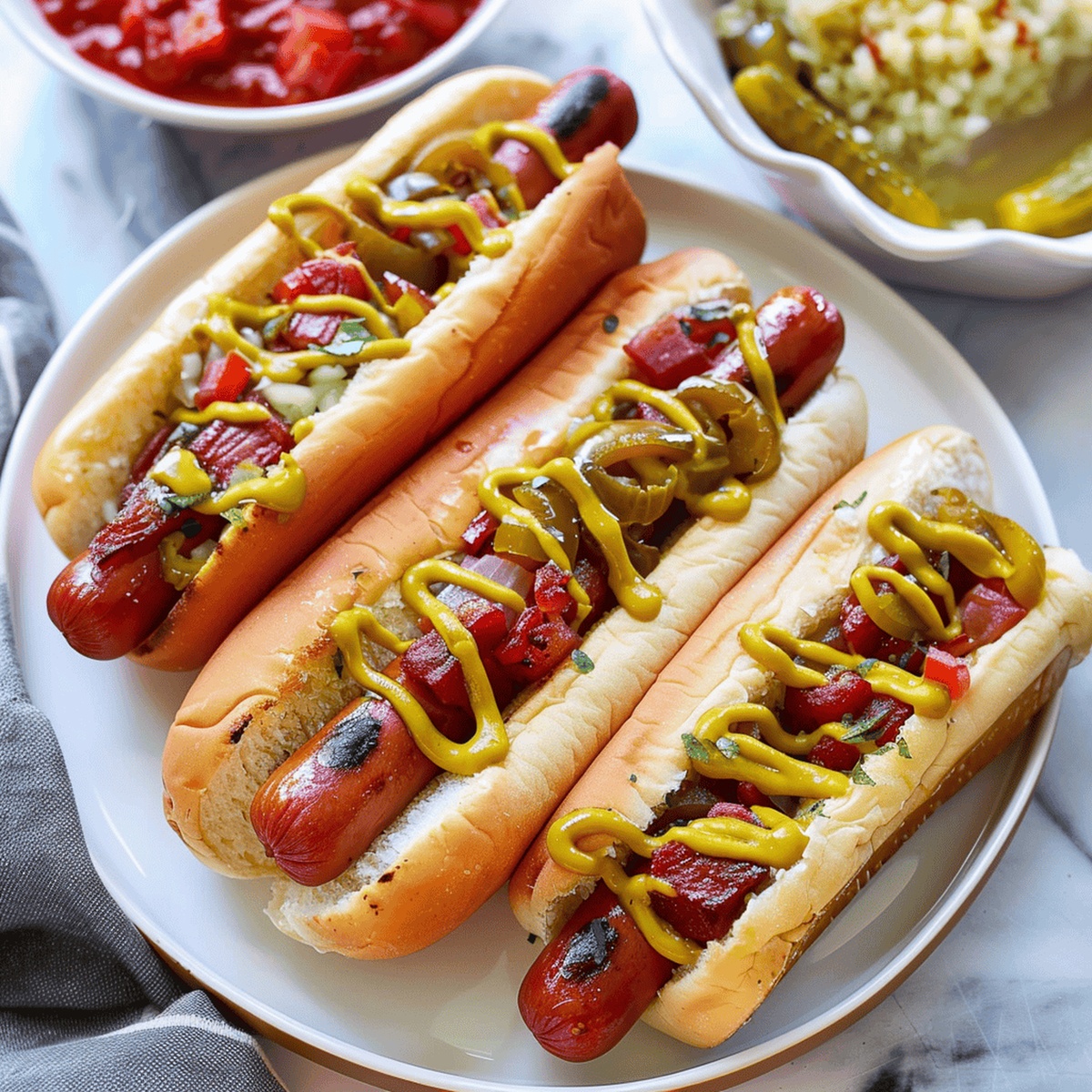 Oven-Baked Hot Dogs Recipe