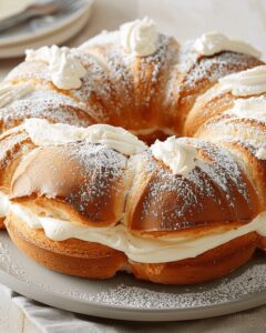 Heavenly Swedish Cream Bun Cake Recipe