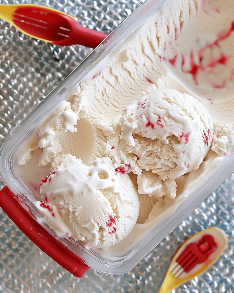 Easy Homemade Vanilla Ice Cream Recipe