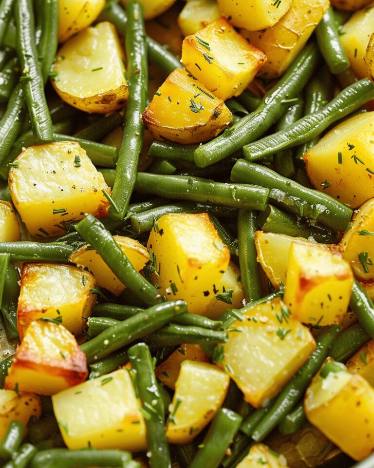Rustic Potatoes and Green Beans Recipe