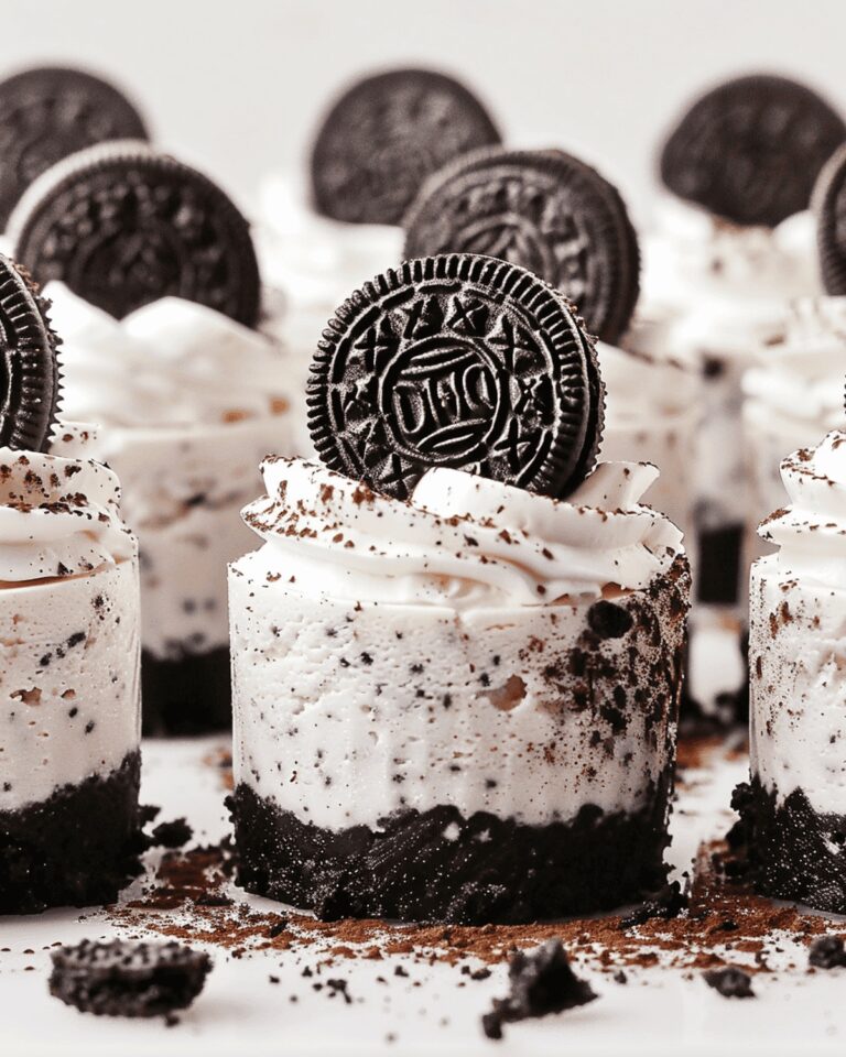 Dreamy Mini No-Bake Oreo Cheesecakes Recipe
