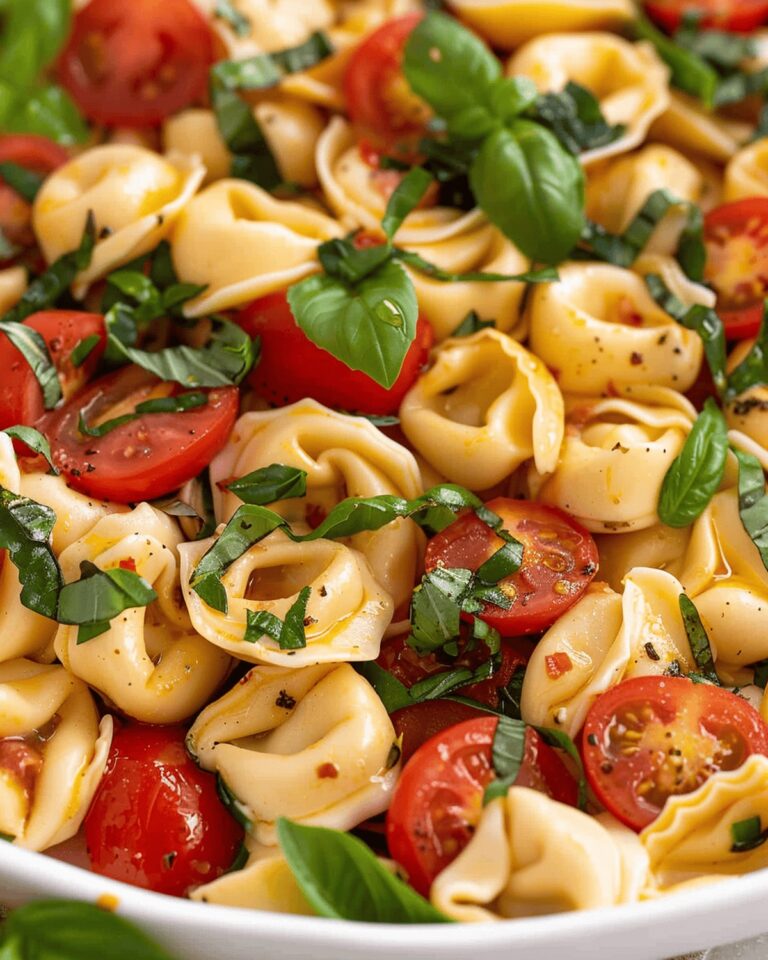 Tortellini Caprese Salad Recipe