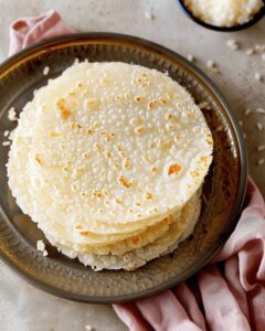 Soft Rice Tortillas Recipe
