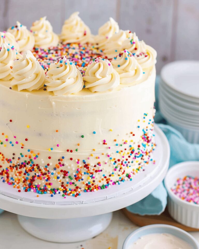 Moist Vanilla Cake Recipe