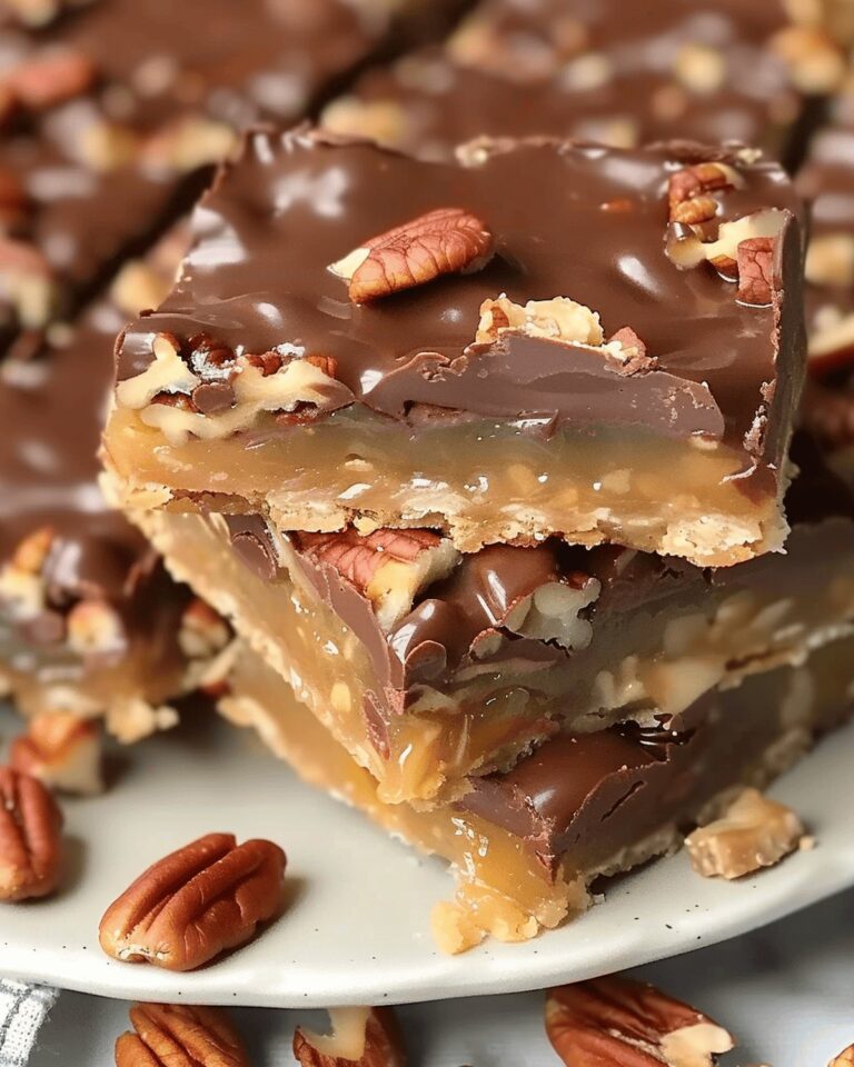 Gooey Turtle Bars Recipe