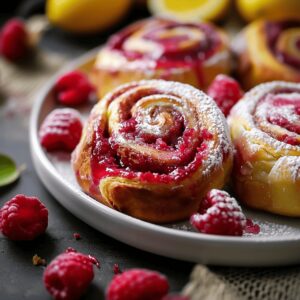 Raspberry Cinnamon Rolls Recipe