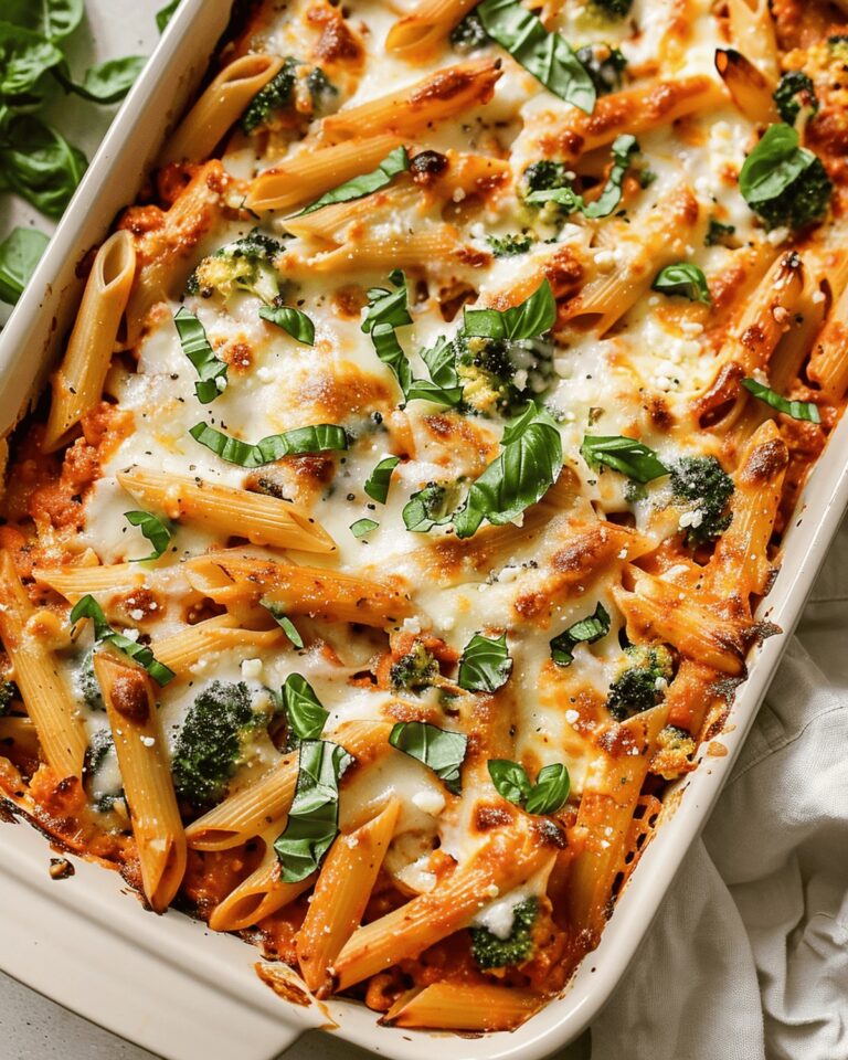 Creamy Cottage Cheese Pasta Bake Recipe
