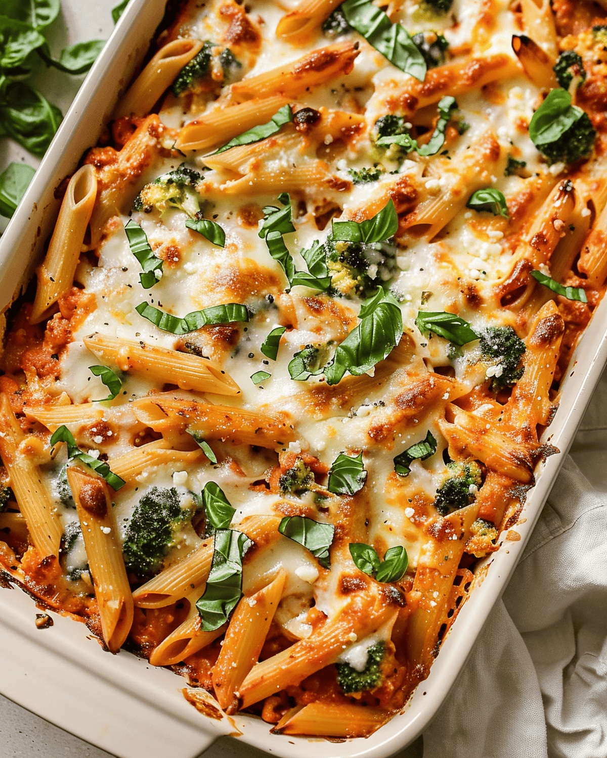 Creamy Cottage Cheese Pasta Bake Recipe